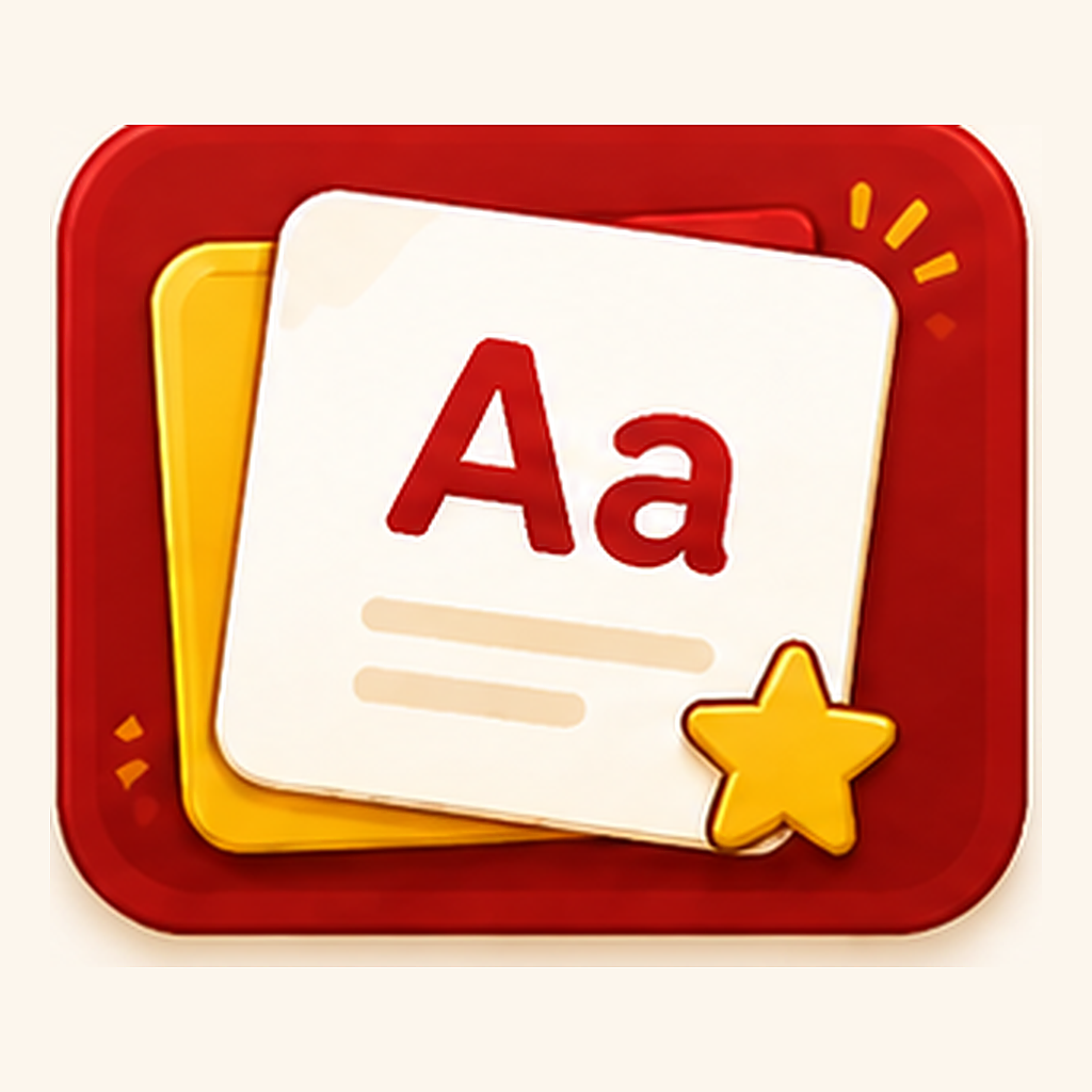 Danh mục game Flashcards