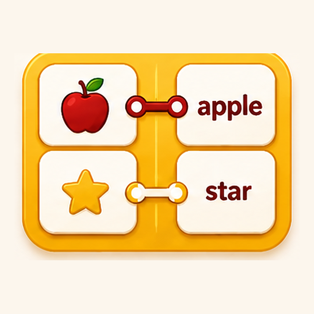 Danh mục game Nối nhãn vào hình